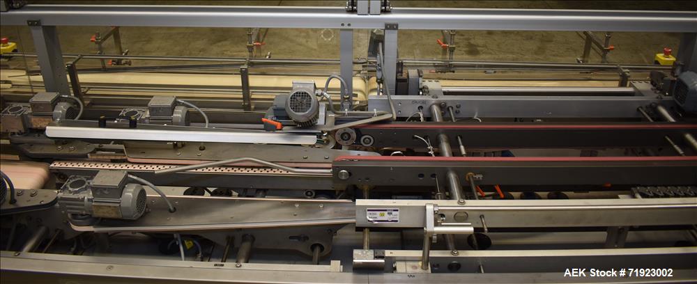 Used Bosch (Syntegon) Triseal Carton Former, Robotic Loader & Top Closer