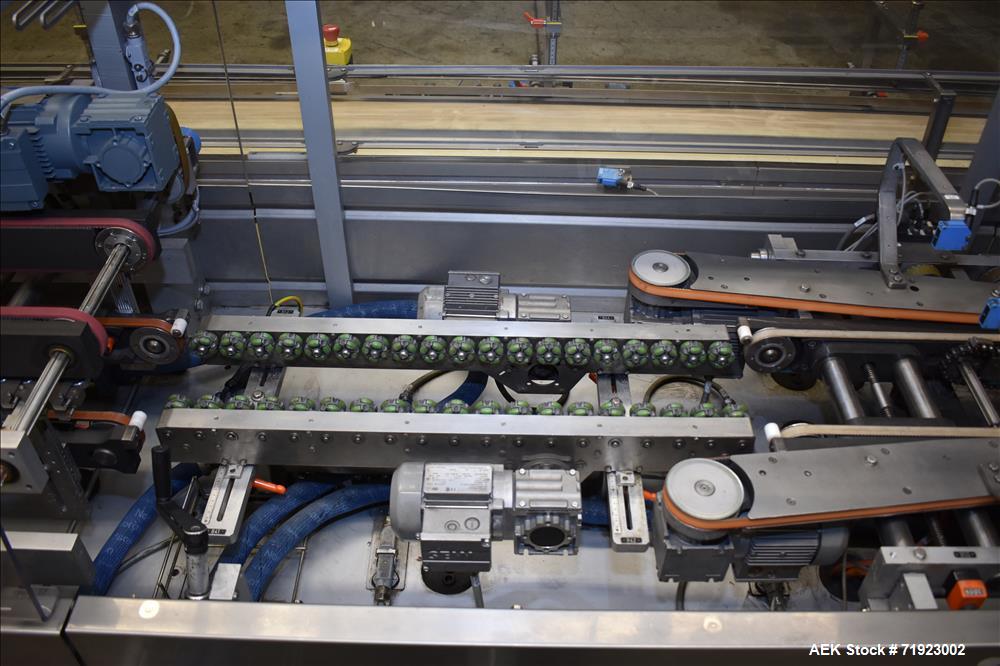 Used Bosch (Syntegon) Triseal Carton Former, Robotic Loader & Top Closer