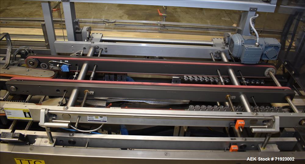 Used Bosch (Syntegon) Triseal Carton Former, Robotic Loader & Top Closer