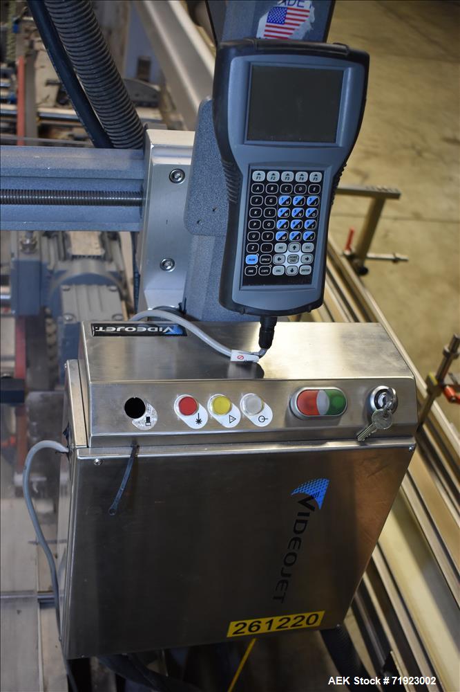 Used Bosch (Syntegon) Triseal Carton Former, Robotic Loader & Top Closer