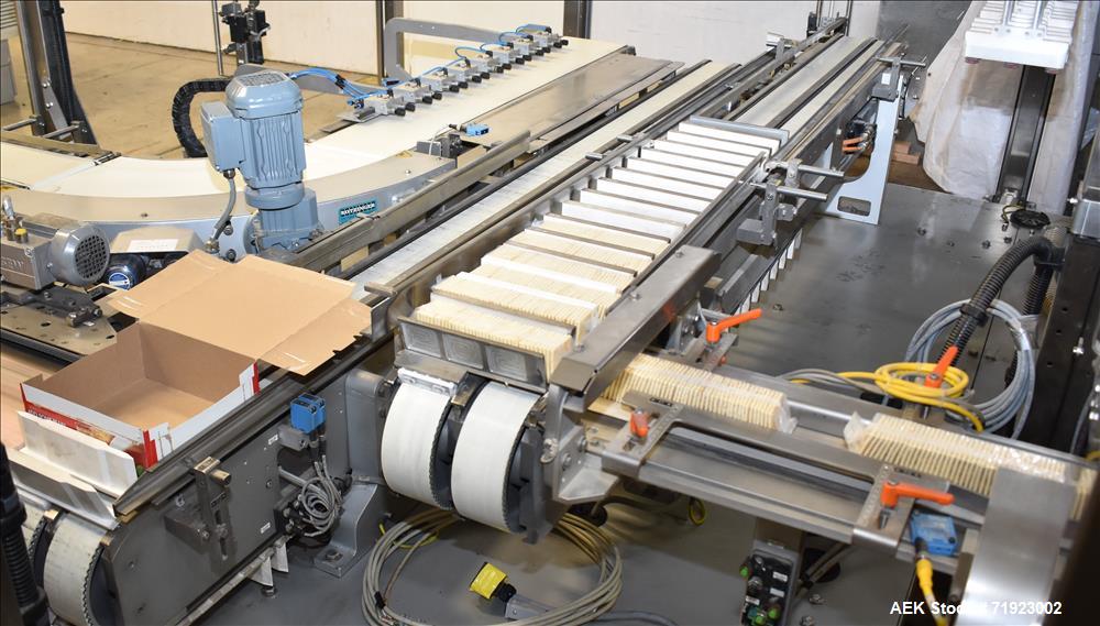 Bosch TTF, TTC, TTL Top Load Cartoning Line for Crackers, Biscuits or Cookies