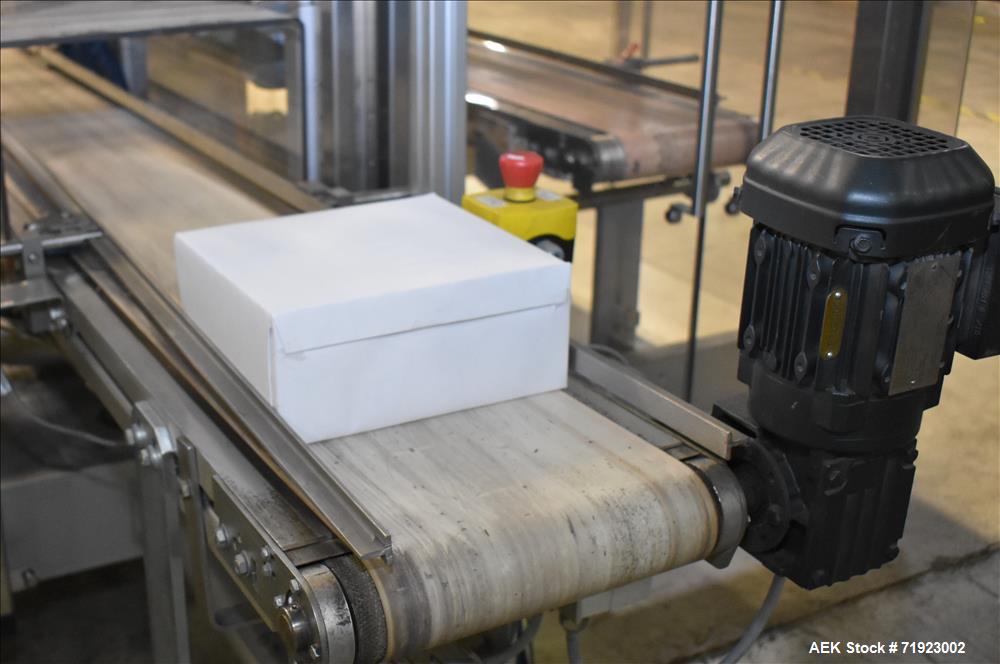 Used Bosch (Syntegon) Triseal Carton Former, Robotic Loader & Top Closer
