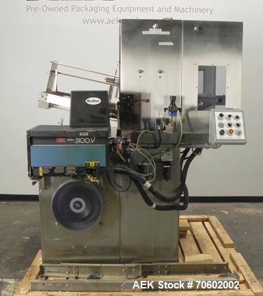Used Bradman Lake Model HS2/60G Single Head Hot Melt Tray Former