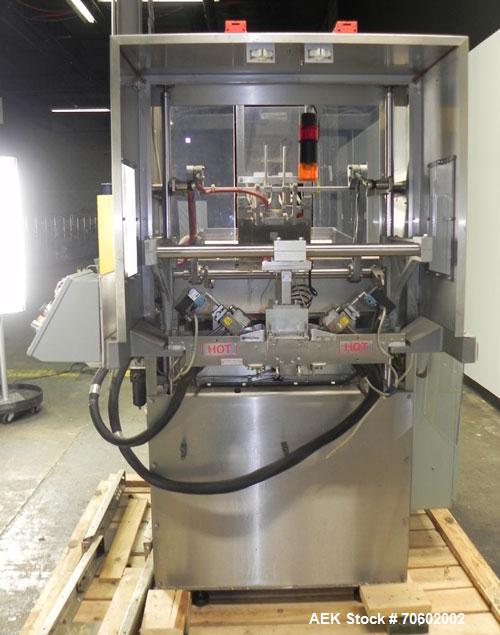 Used Bradman Lake Model HS2/60G Single Head Hot Melt Tray Former