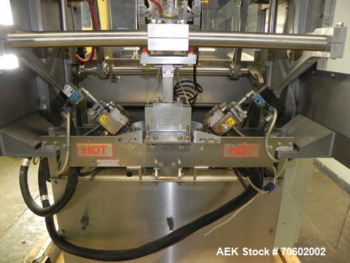 Used Bradman Lake Model HS2/60G Single Head Hot Melt Tray Former