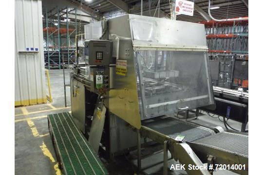 Used Doboy Tray Former, Model 751. Single mandrel former with hot melt. Relay logic for controls. Nordson ProBlue 10 hot melt system. 3/60/460V. Built 1993.