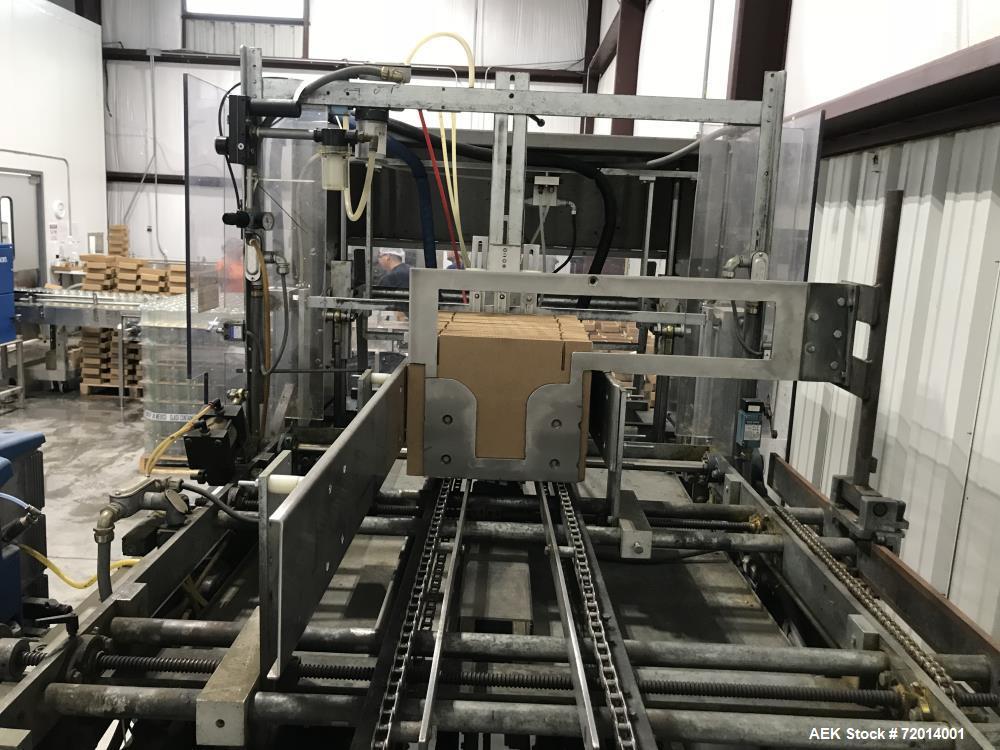 Used Doboy Tray Former, Model 751. Single mandrel former with hot melt. Relay logic for controls. Nordson ProBlue 10 hot melt system. 3/60/460V. Built 1993.