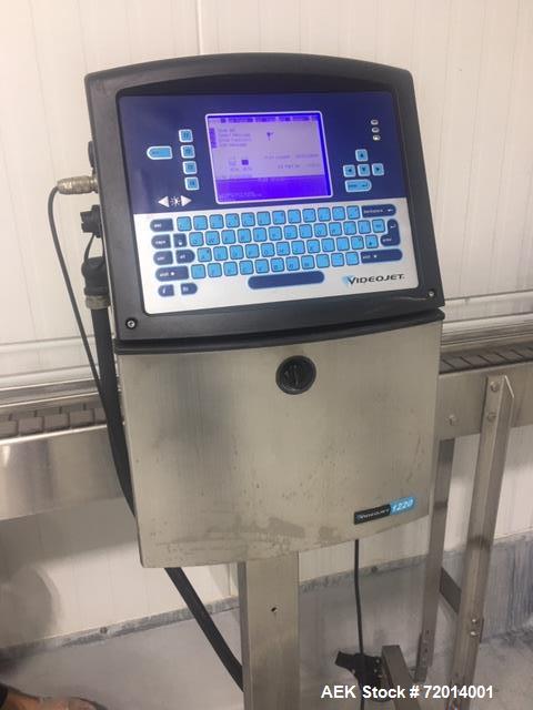 Used- Doboy Tray Former, Model 751. Single mandrel former with hot melt. Relay logic for controls. Nordson ProBlue 10 hot me...