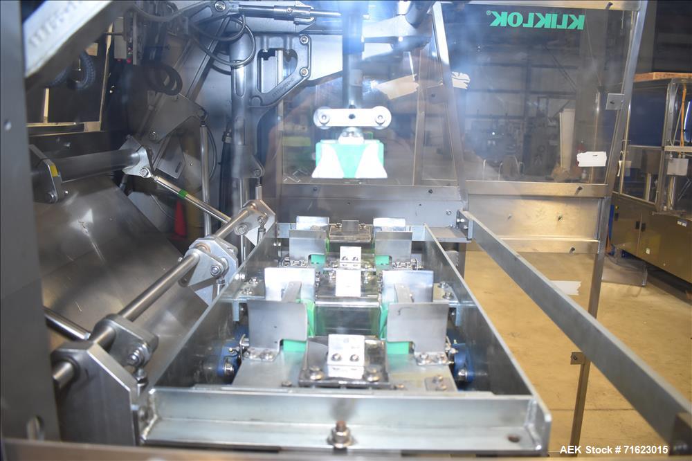 Used Kliklok SRWD Dual Head Tab Lock Top Load Carton/Tray Former Up To 120 CPM