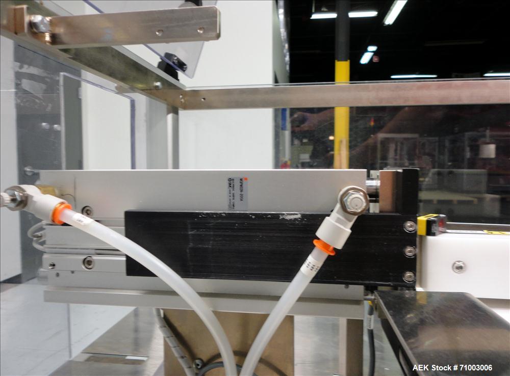 Used MGS Model TLC Top Load Cartoner with Robotic Pick and Place Unit