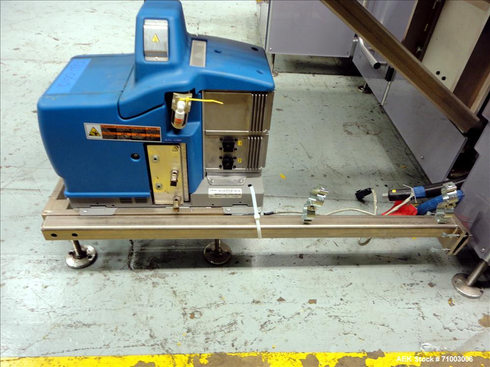 Used MGS Model TLC Top Load Cartoner with Robotic Pick and Place Unit