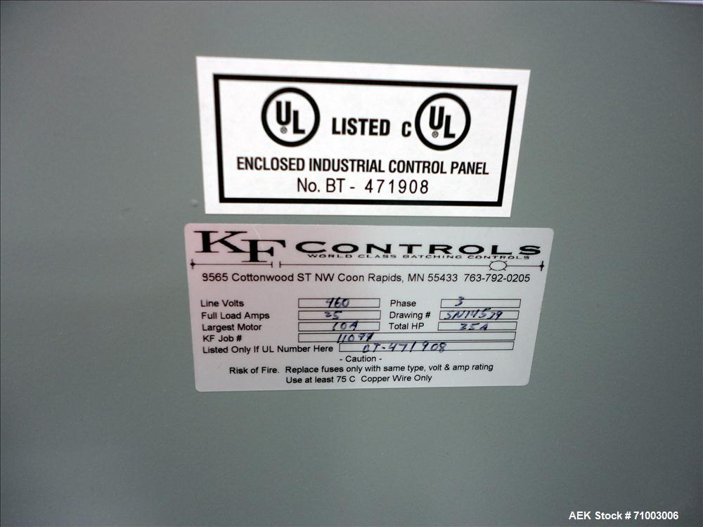 Used MGS Model TLC Top Load Cartoner with Robotic Pick and Place Unit