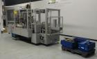 Used- IMA Model FR100 Hooded Style Tray Former and Packer with Bottle Loader