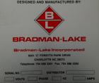 Used- Bradman Lake Model HS2/60G Single Head Hot Melt Tray Former