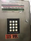 Used- Doboy Tray Former, Model 751. Single mandrel former with hot melt. Relay logic for controls. Nordson ProBlue 10 hot me...