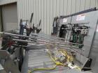Used Klik Lok Dual Head Tray Former; Model KFWD. Stainless steel construction. Dual forming chambers, self locking style system. Speeds from 35-60 cycles/min. Size range  Length: 5