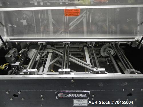 Used- Adco Model 12BC100EC Automatic Horizontal Cartoner