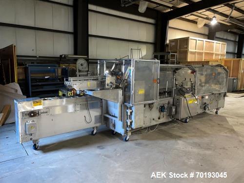 Used Adco Model 15DBC-105-SS Stainless Steel Automatic Cartoner