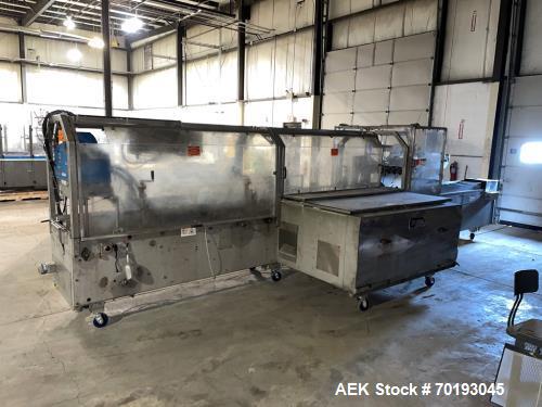 Used Adco Model 15DBC-105-SS Stainless Steel Automatic Cartoner