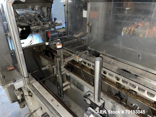 Used Adco Model 15DBC-105-SS Stainless Steel Automatic Cartoner