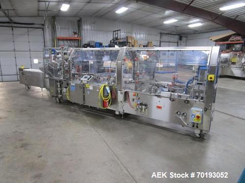 Used-Adco Model 15DBC105-SS Automatic Stainless Steel Horizontal Cartoner