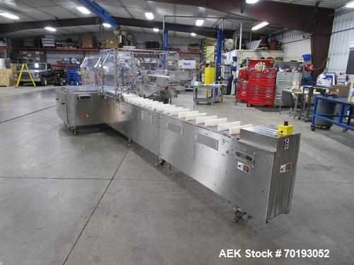 Used-Adco Model 15DBC105-SS Automatic Stainless Steel Horizontal Cartoner