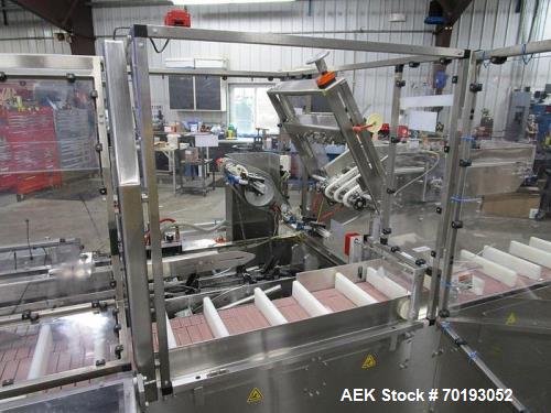 Used Adco Model 15DBC105-SS Automatic Stainless Steel Horizontal Cartoner