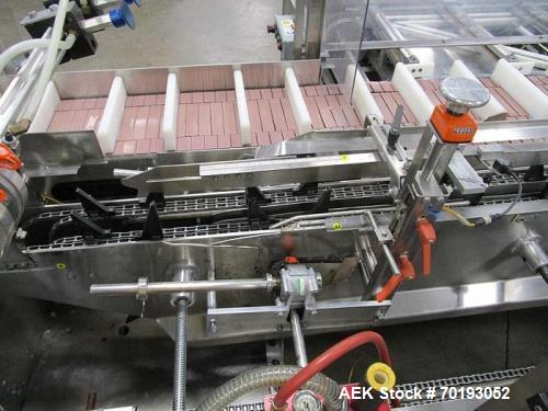 Used Adco Model 15DBC105-SS Automatic Stainless Steel Horizontal Cartoner