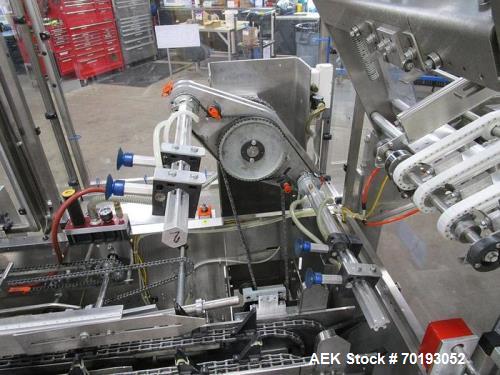 Used Adco Model 15DBC105-SS Automatic Stainless Steel Horizontal Cartoner