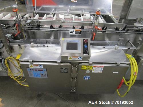 Used Adco Model 15DBC105-SS Automatic Stainless Steel Horizontal Cartoner