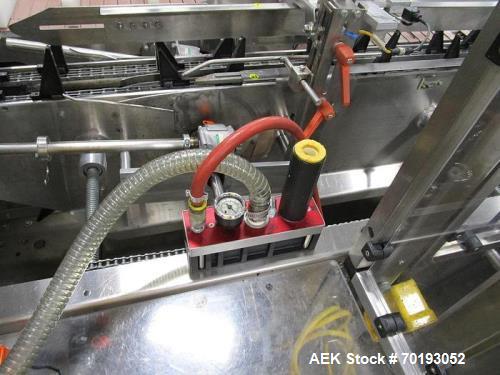 Used Adco Model 15DBC105-SS Automatic Stainless Steel Horizontal Cartoner