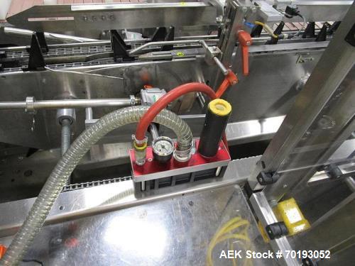 Used-Adco Model 15DBC105-SS Automatic Stainless Steel Horizontal Cartoner