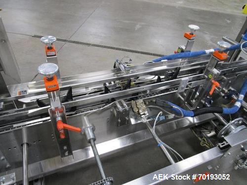 Used-Adco Model 15DBC105-SS Automatic Stainless Steel Horizontal Cartoner