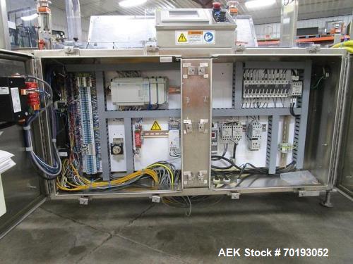 Used Adco Model 15DBC105-SS Automatic Stainless Steel Horizontal Cartoner