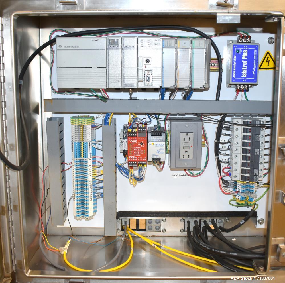 Used Adco Model 15DBC105-WD Automatic Horizontal Washdown Cartoner.
