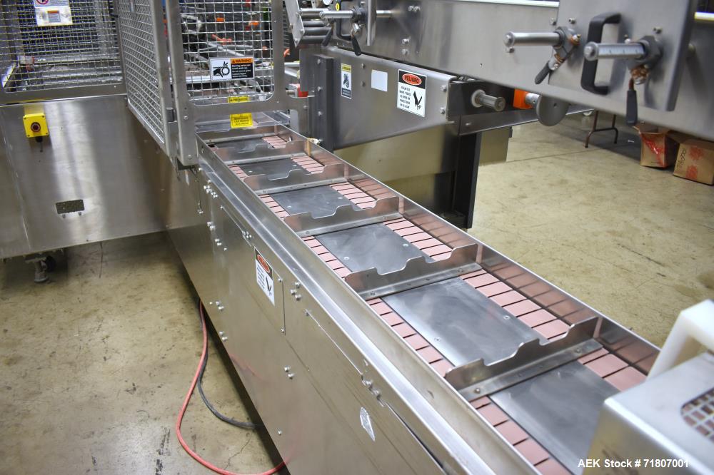 Used Adco Model 15DBC105-WD Automatic Horizontal Washdown Cartoner.