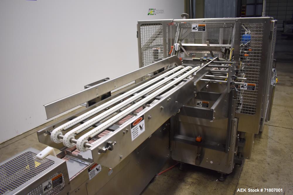 Used Adco Model 15DBC105-WD Automatic Horizontal Washdown Cartoner.