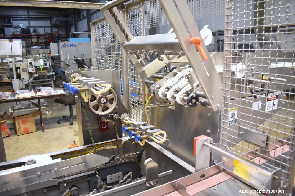 Used Adco Model 15DBC105-WD Automatic Horizontal Washdown Cartoner.