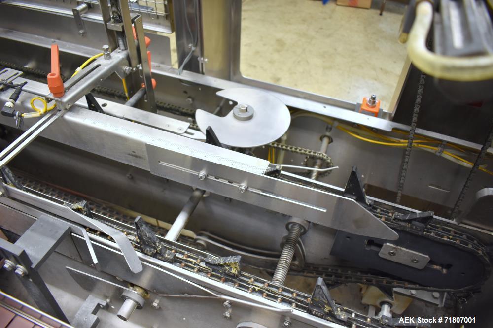 Used Adco Model 15DBC105-WD Automatic Horizontal Washdown Cartoner.