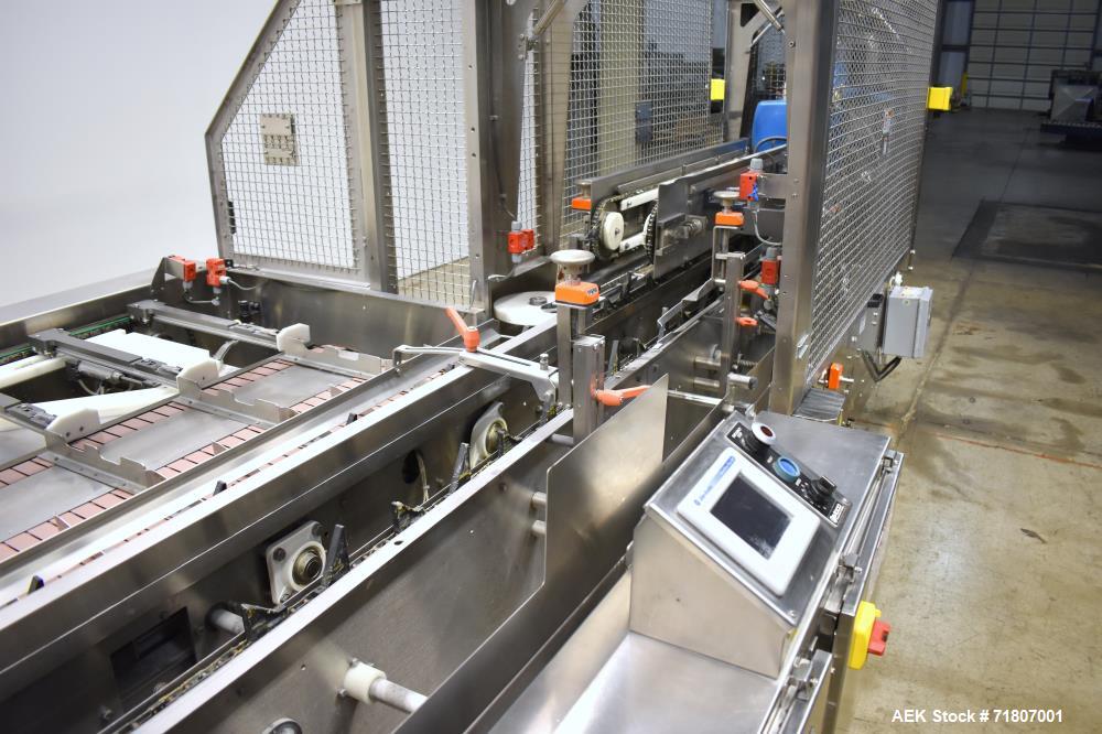 Used Adco Model 15DBC105-WD Automatic Horizontal Washdown Cartoner.