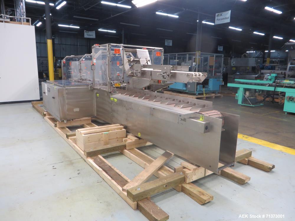 Used Adco Model 15DBC105-SS Horizontal Automatic Load Glue Cartoner