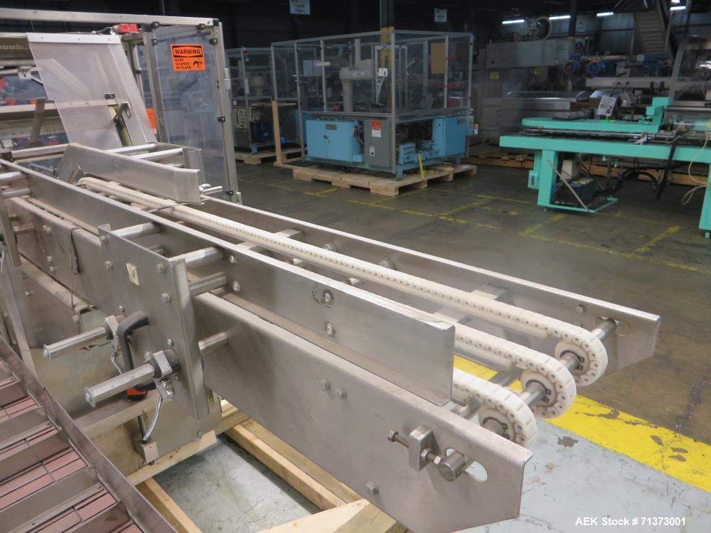 Used Adco Model 15DBC105-SS Horizontal Automatic Load Glue Cartoner