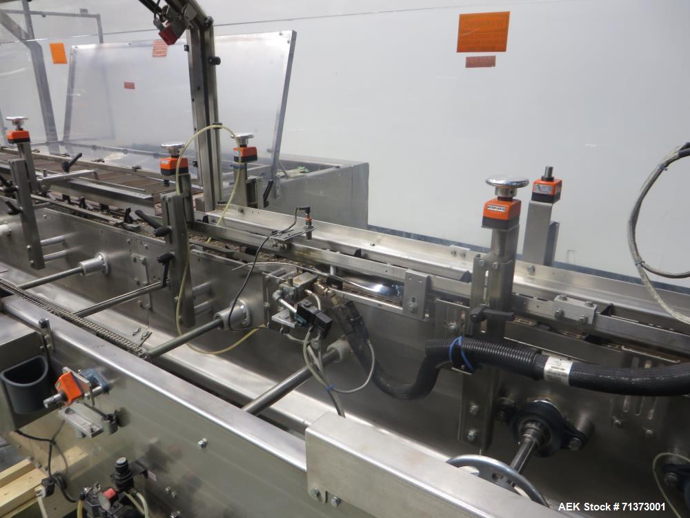 Used Adco Model 15DBC105-SS Horizontal Automatic Load Glue Cartoner