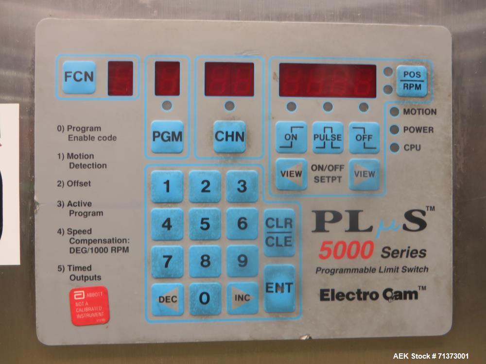 Used Adco Model 15DBC105-SS Horizontal Automatic Load Glue Cartoner