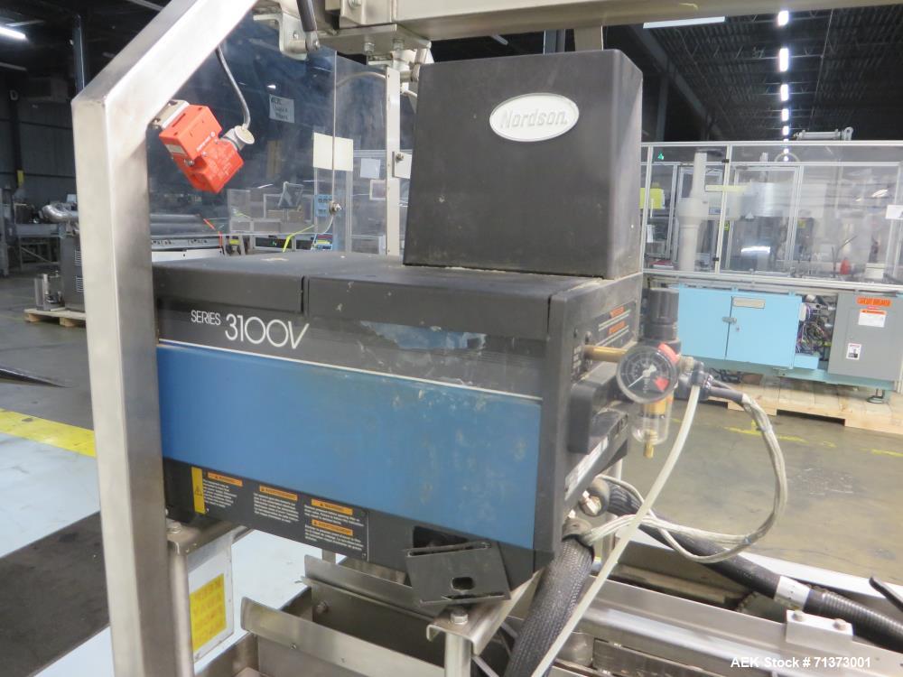 Used Adco Model 15DBC105-SS Horizontal Automatic Load Glue Cartoner