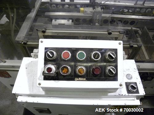 Used Adco Intermittent Motion Automatic Horizontal Cartoner, Model 9IAL-30
