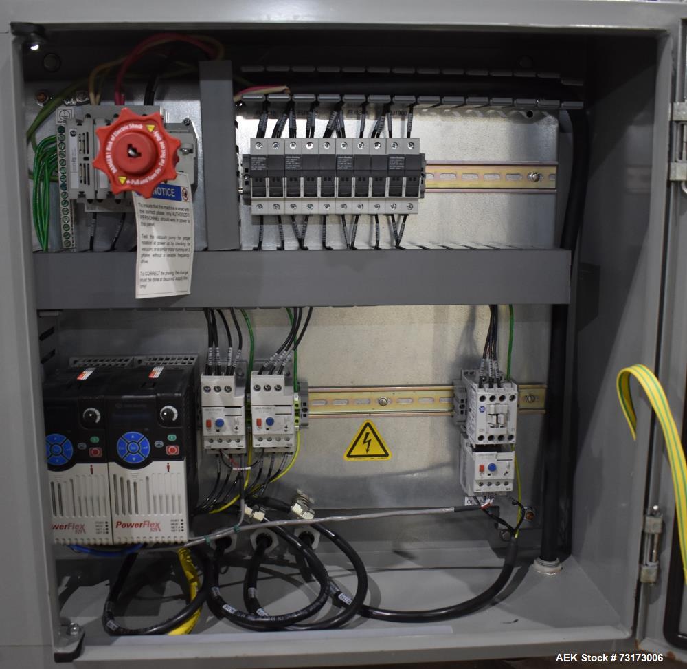 Used Adco Model JET-BC-SS Stainless Steel Automatic Load Cartoner Capable of speeds up to 120 cartons per minute