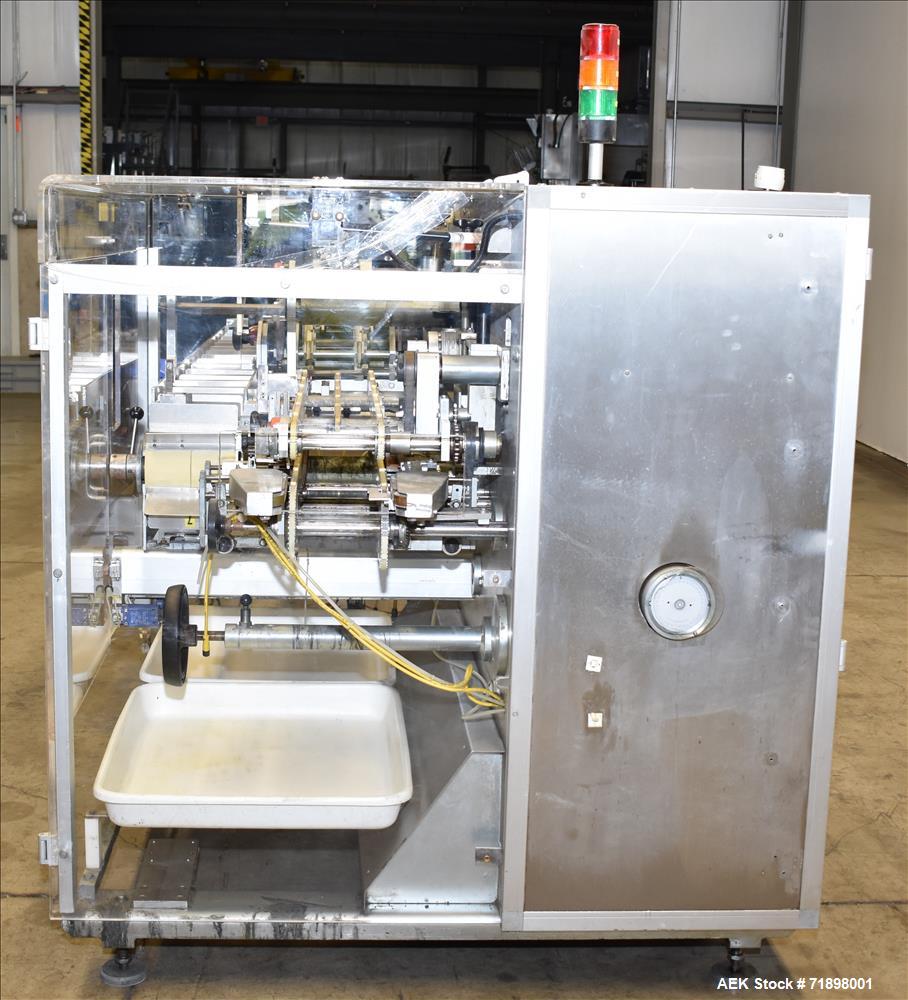 Used Bergami Horizontal Intermittent Motion Cartoner, Model AS 120