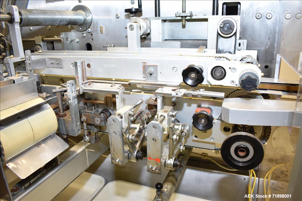 Used Bergami Horizontal Intermittent Motion Cartoner, Model AS 120