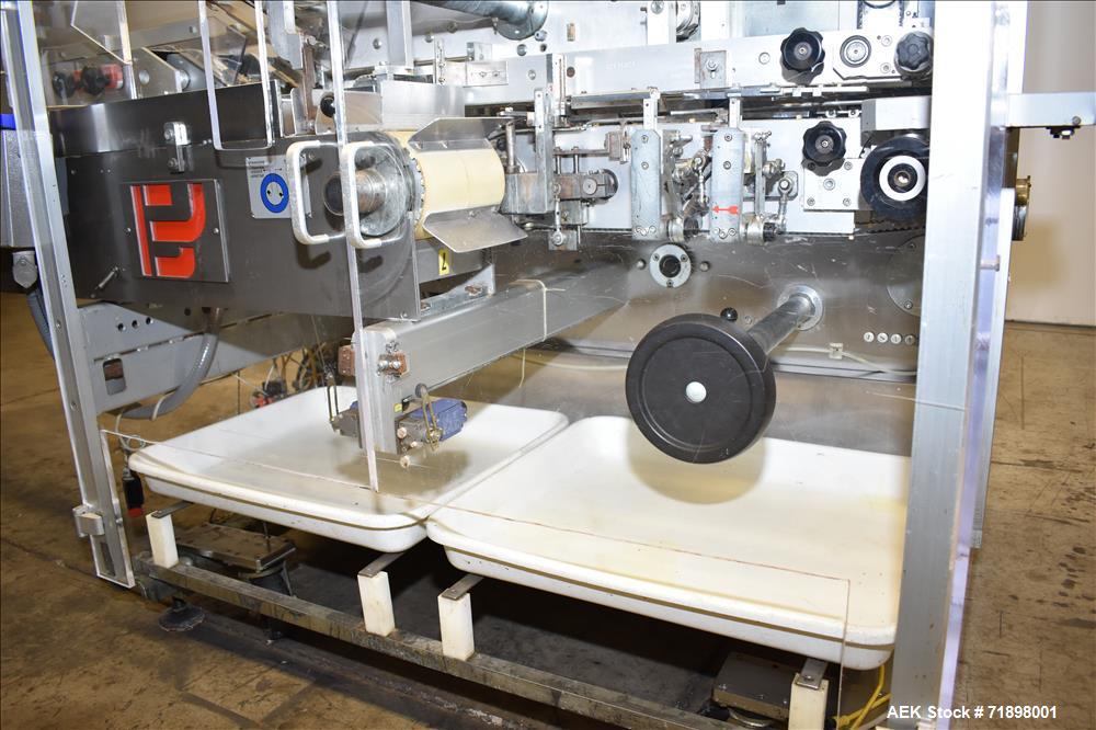 Used Bergami Horizontal Intermittent Motion Cartoner, Model AS 120
